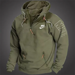Men’s Quarter-Zip Hooded Pullover