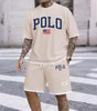 Polo Graphic Tee & Shorts Set — Clearance Sale
