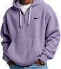 NK - Men's Loose Waffle Half-Zip Hooded Sweatshirt
