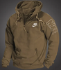 Men’s Quarter-Zip Hooded Pullover