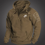 Men’s Quarter-Zip Hooded Pullover