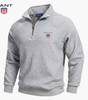 GANT™ Fleece-Lined Ribbed Half-Zip Sweater