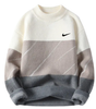 Men’s Urban Color Panel Crew Sweater
