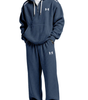 Waffle-Knit Performance Hoodie Jogger Set - Clearance Sale