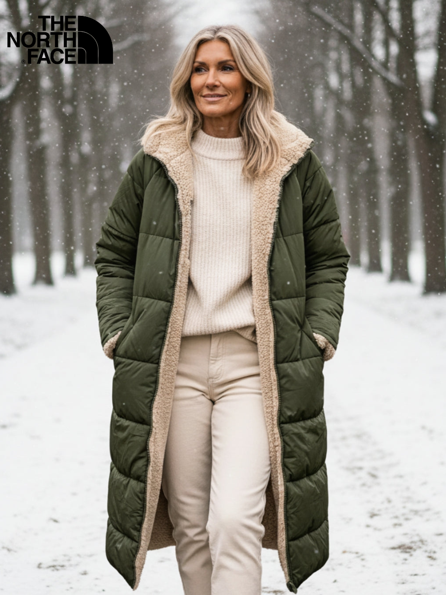 Arctic Elegance Longline Sherpa Coat || Clearance Sale