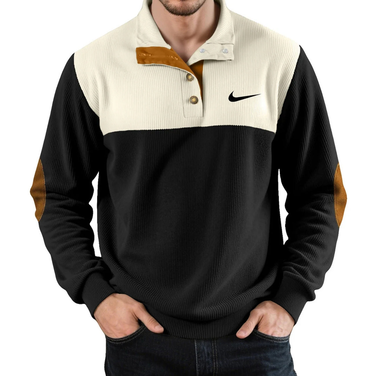 Retro Panel Sweater - NEW COLLECTION