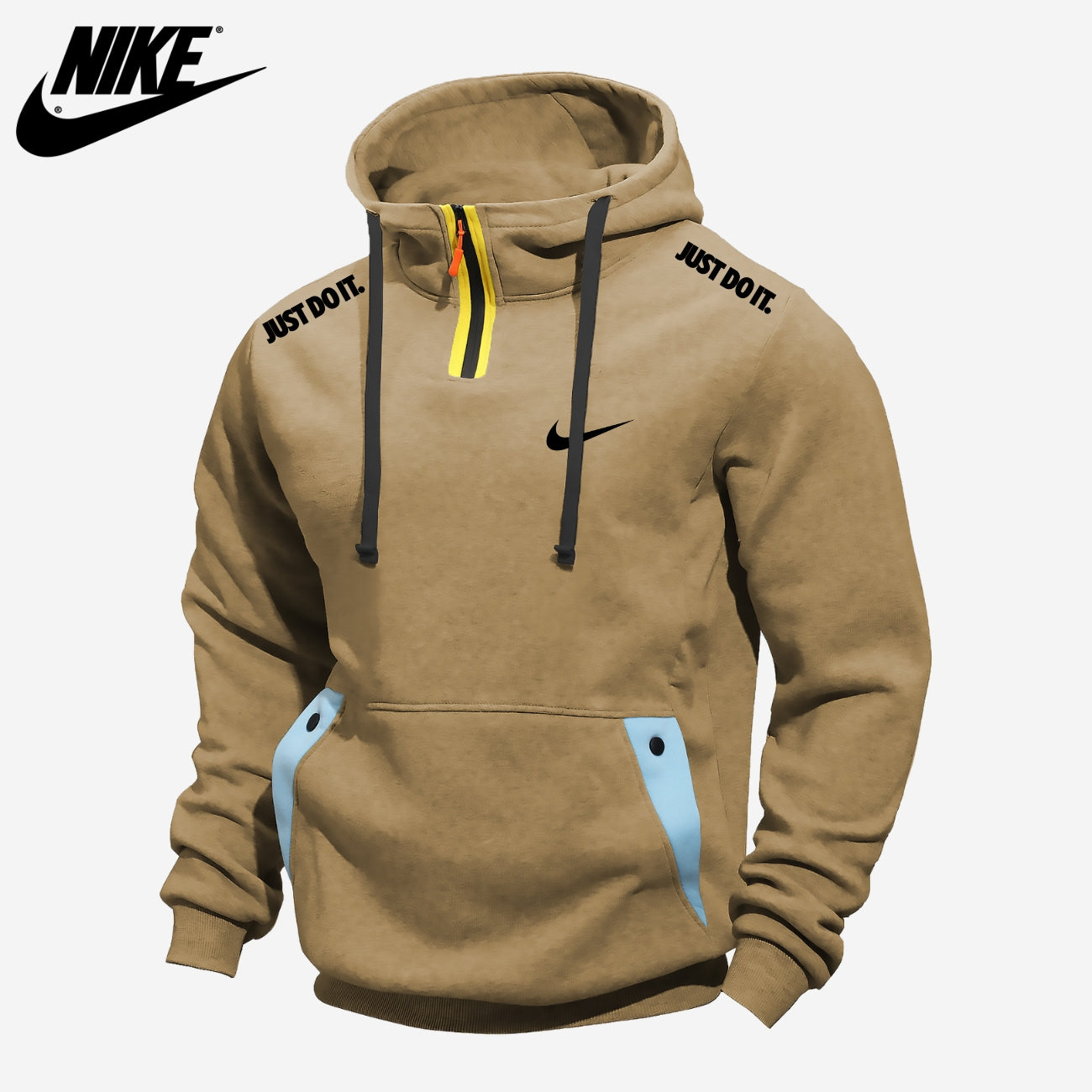 Casual Half-Zip Hoodie || CLEARANCE SALE