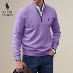Knitted Half-Zip Sweater || Clearance Sale