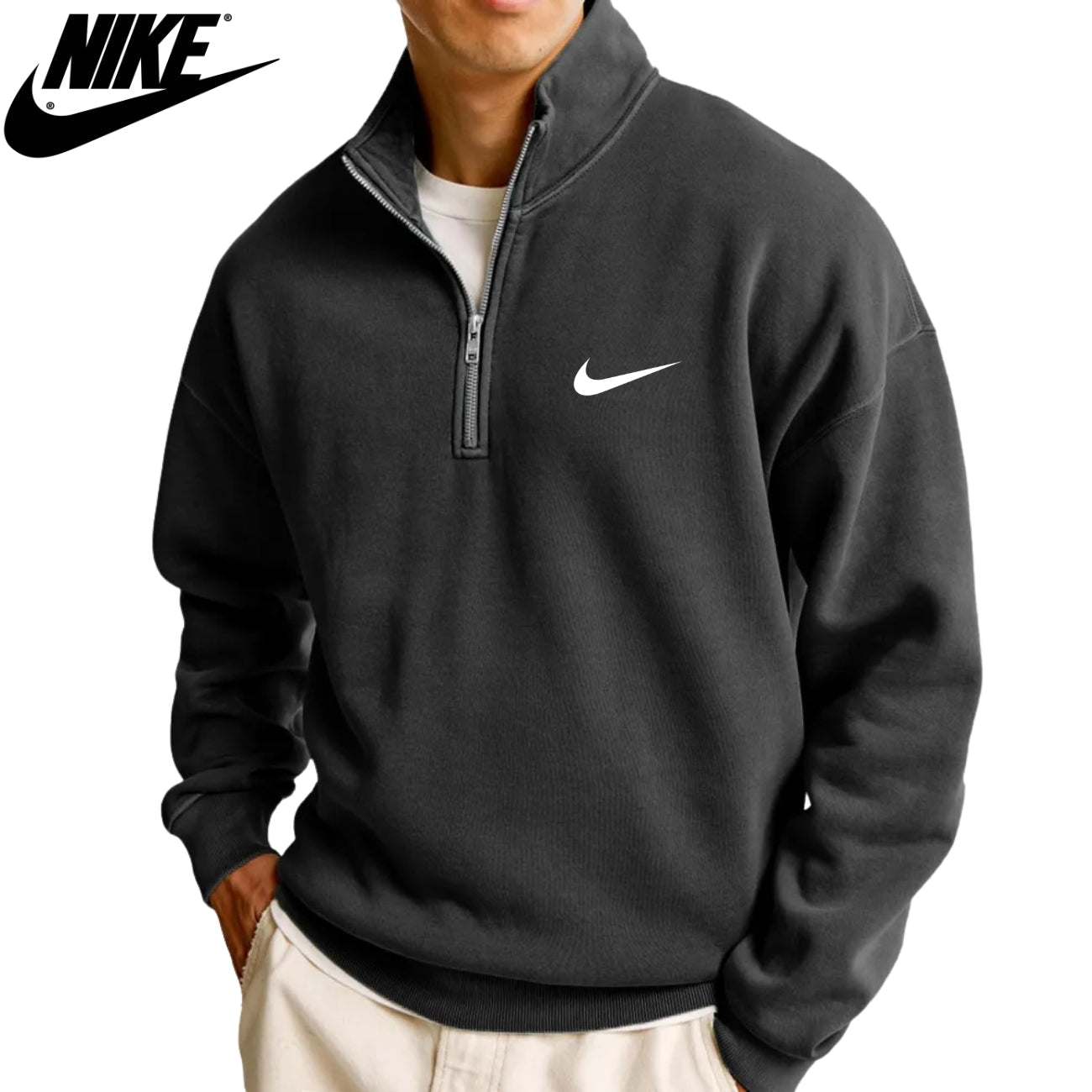 Casual Quarter-Zip Sweater || SALE PRICE