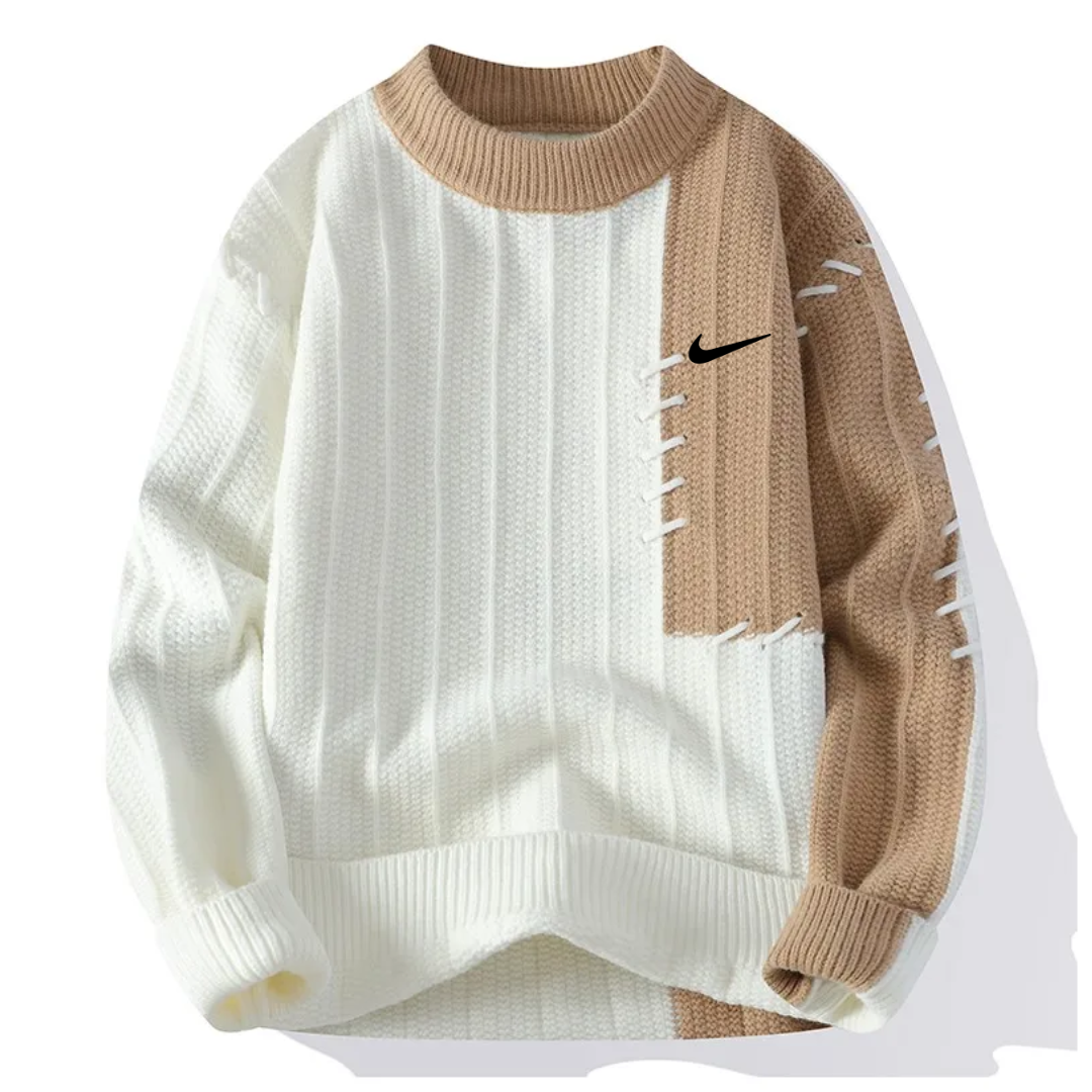 Men’s Modern Abstract Crew Sweater