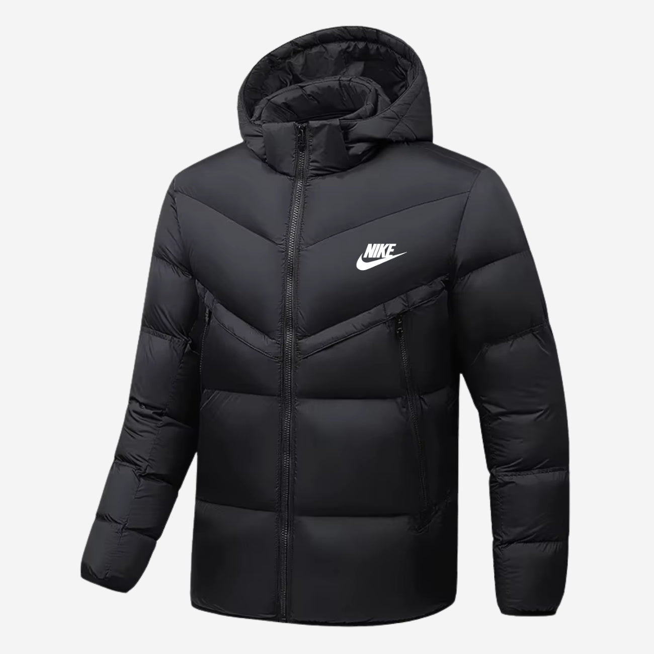 PUFFER JACKET WITH HOOD
