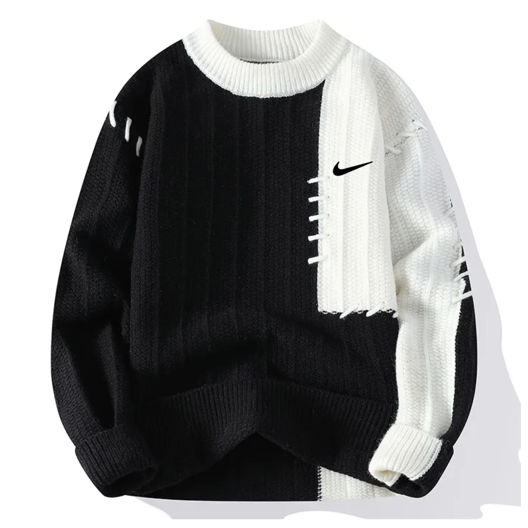 Men’s Modern Abstract Crew Sweater