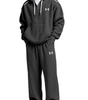 Waffle-Knit Performance Hoodie Jogger Set - Clearance Sale