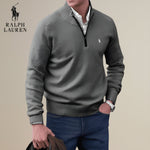 Knitted Half-Zip Sweater || Clearance Sale