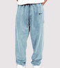 NK - Men's Distressed Cotton Relaxed Lounge Pants