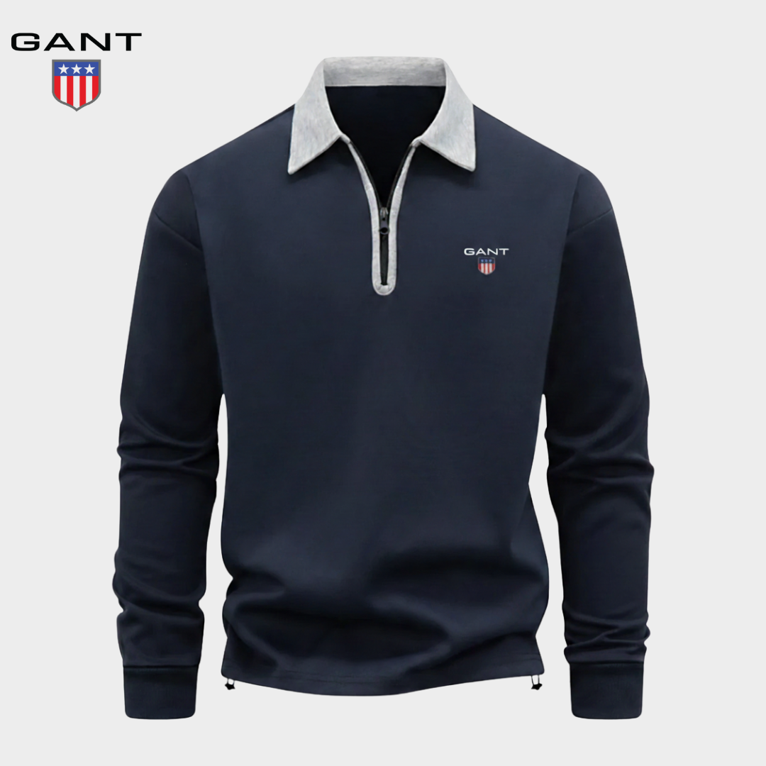 GANT™ Premium Zip-Collar Knit Sweater