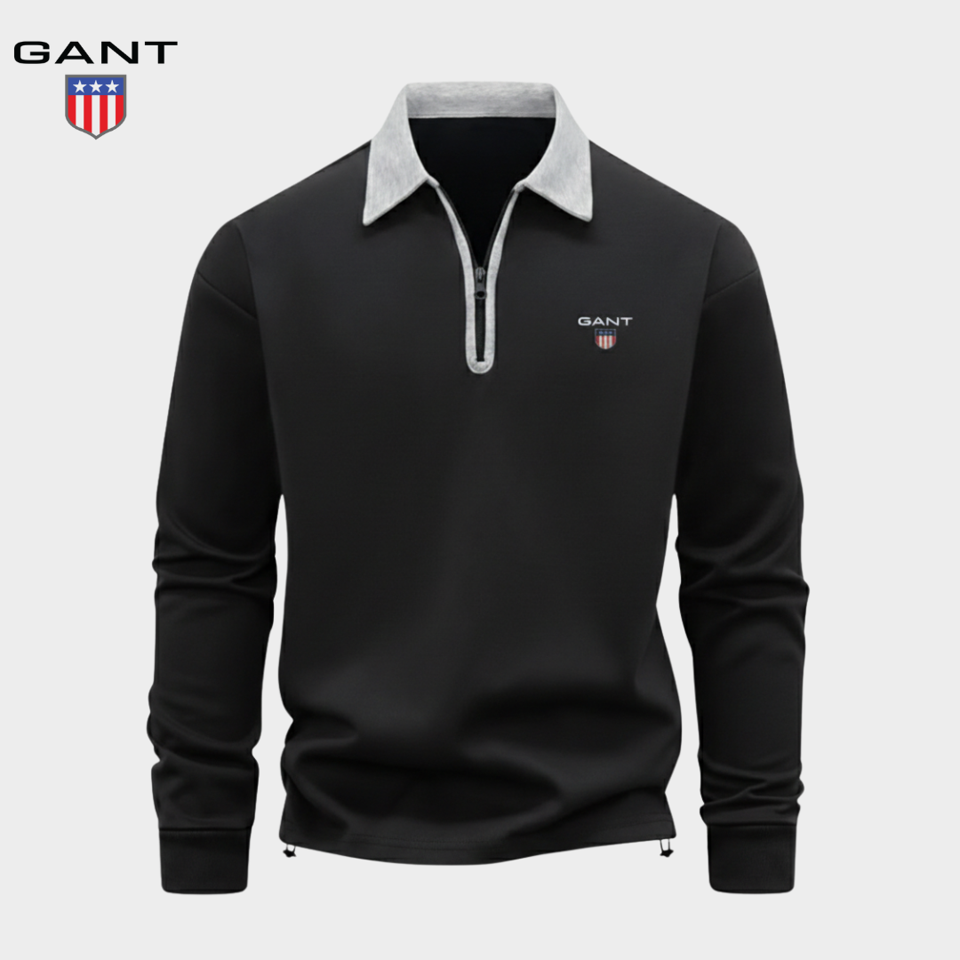 GANT™ Premium Zip-Collar Knit Sweater