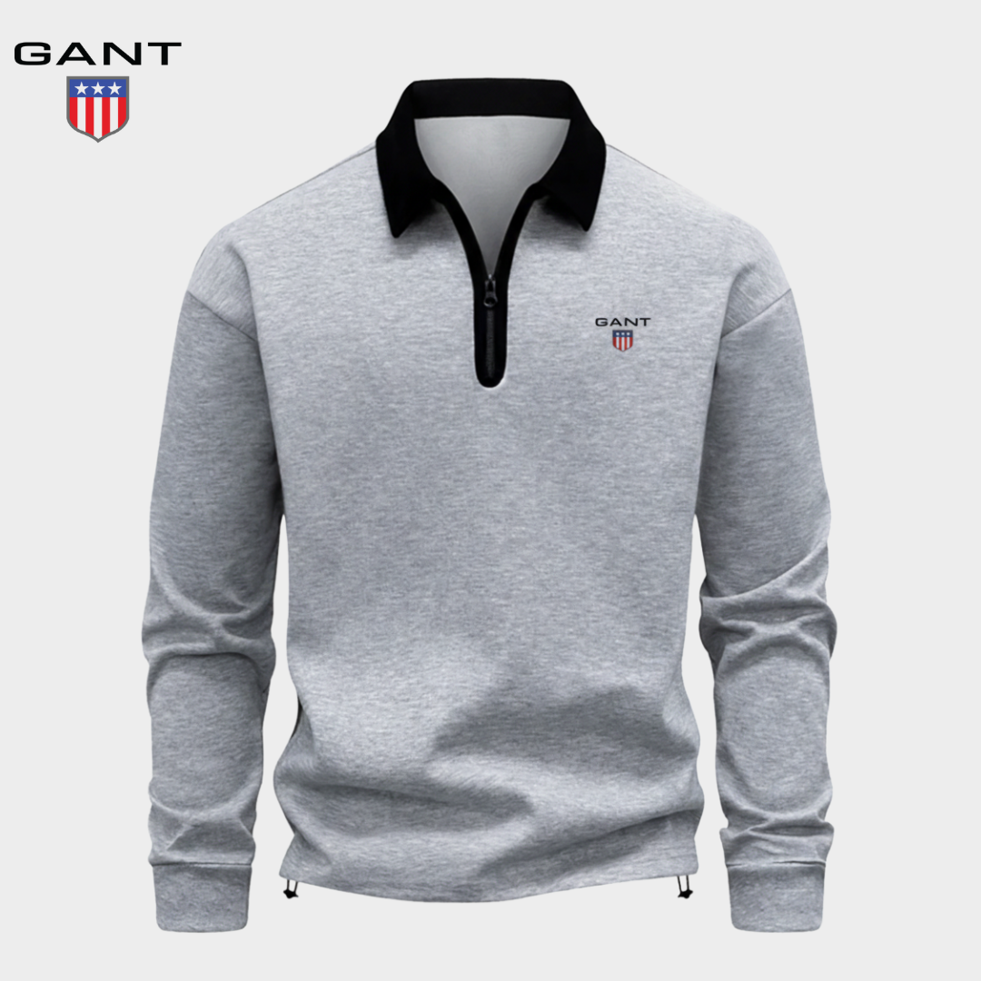 GANT™ Premium Zip-Collar Knit Sweater