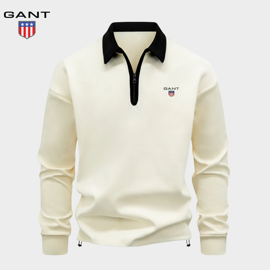 GANT™ Premium Zip-Collar Knit Sweater