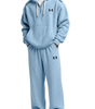 Waffle-Knit Performance Hoodie Jogger Set - Clearance Sale