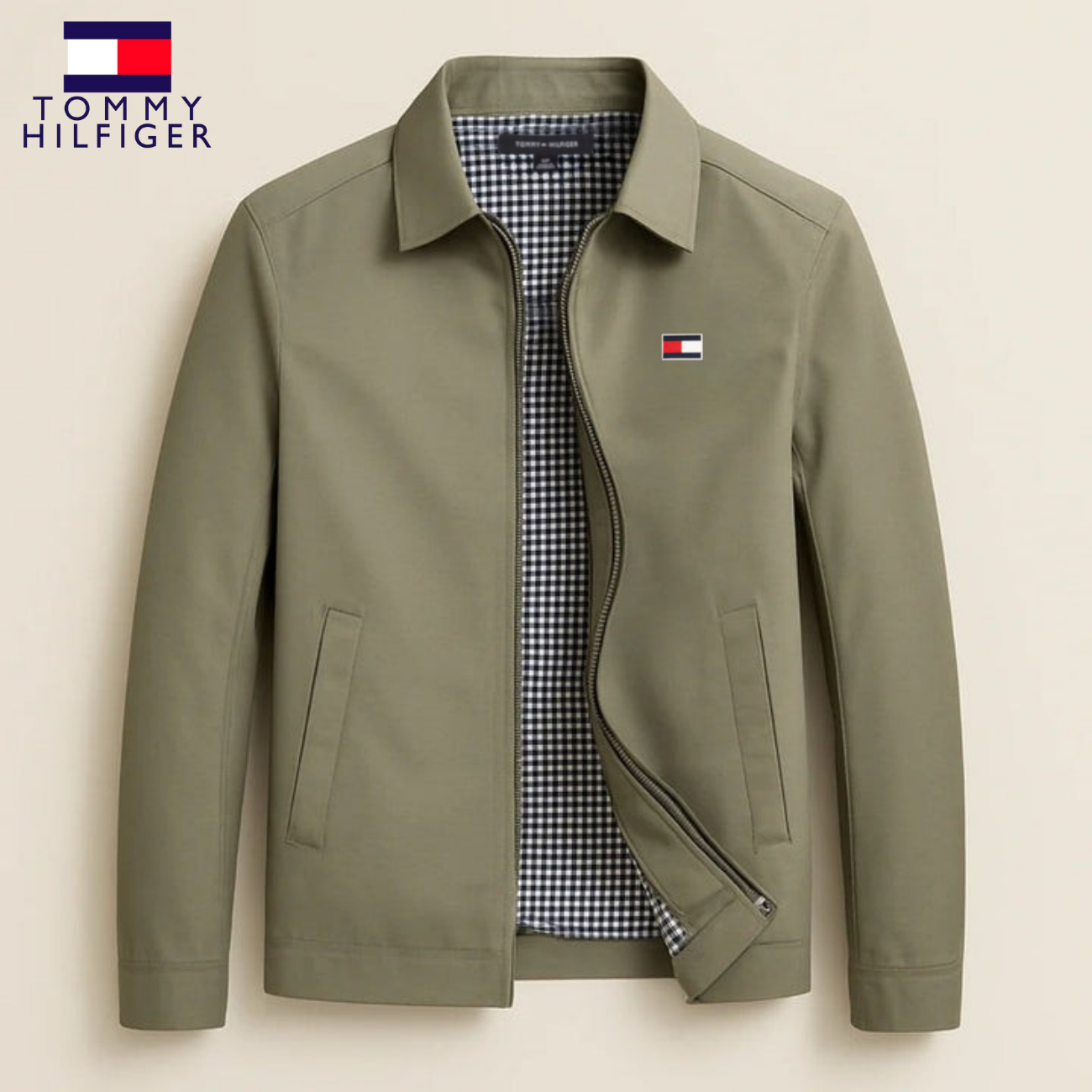 Elegant Zipper Jacket - LIQUIDATION SALE