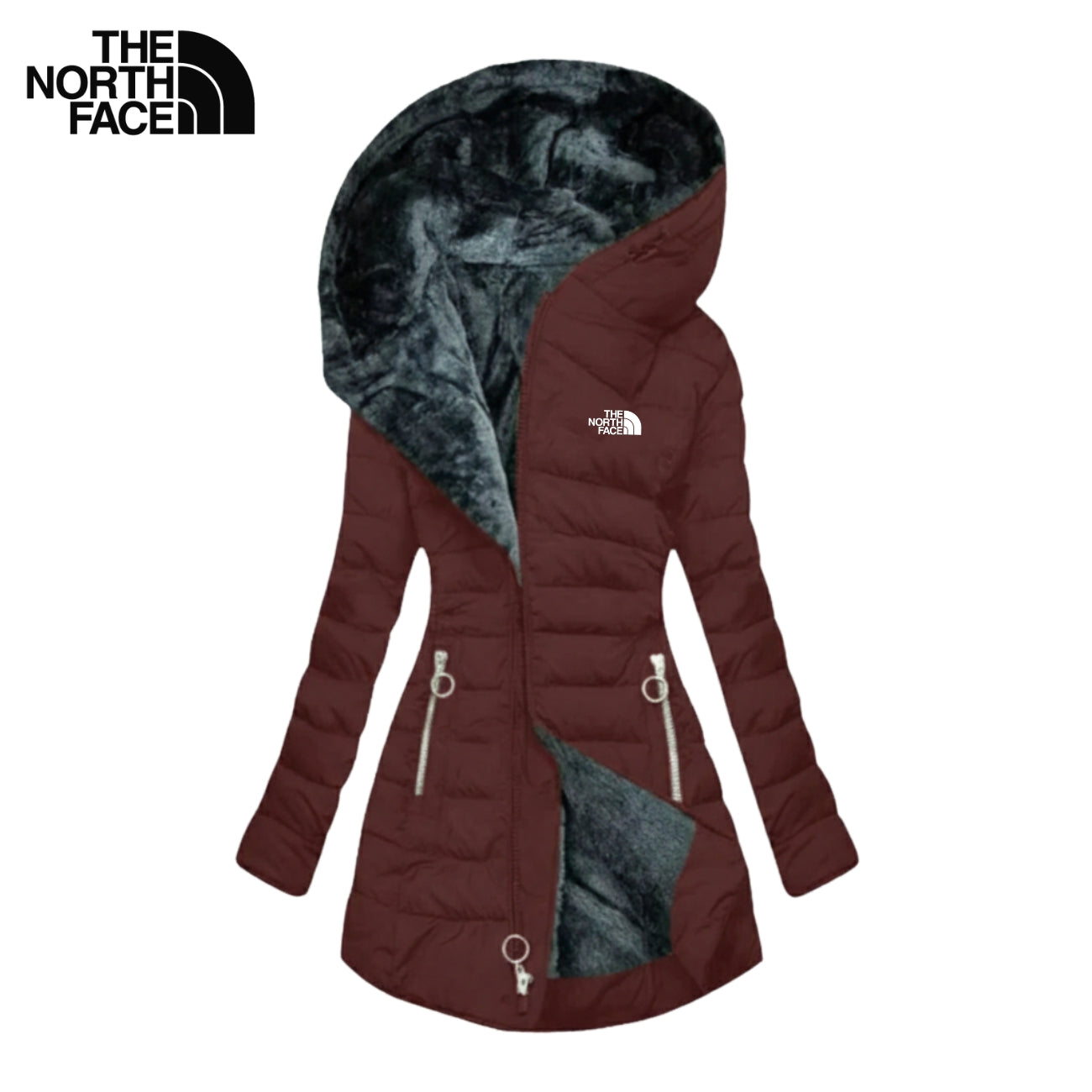 Hooded Puffer Coat with Plush Lining || CLEARANCE SALE