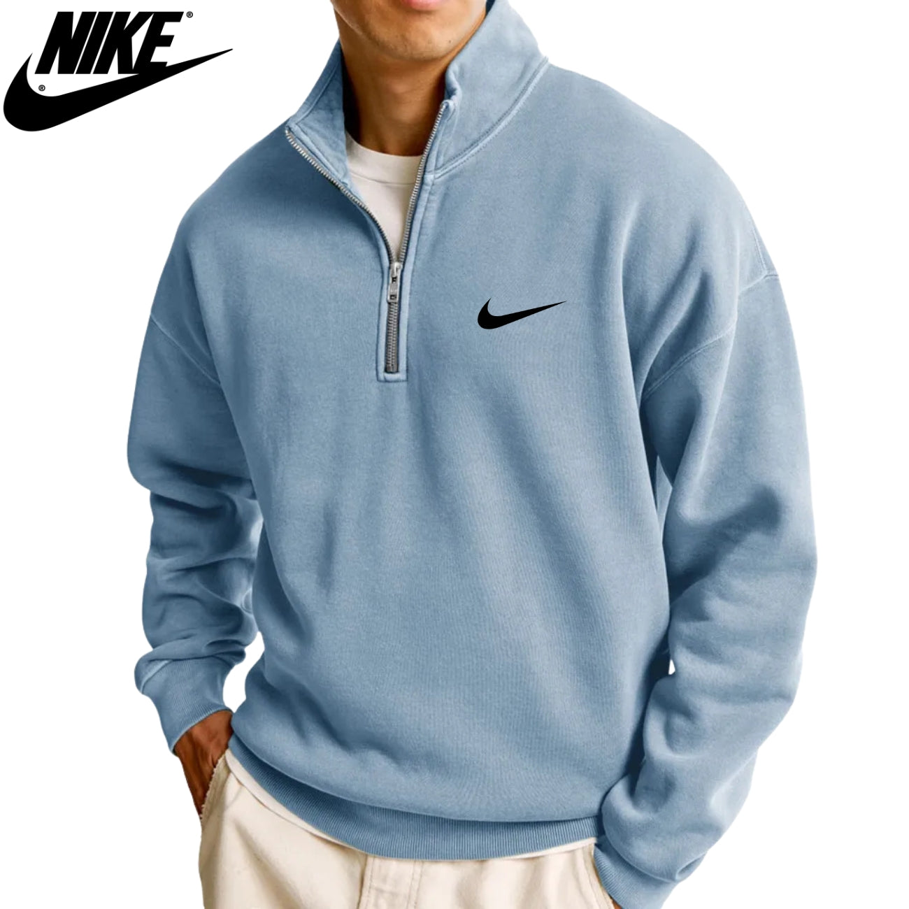 Casual Quarter-Zip Sweater || SALE PRICE