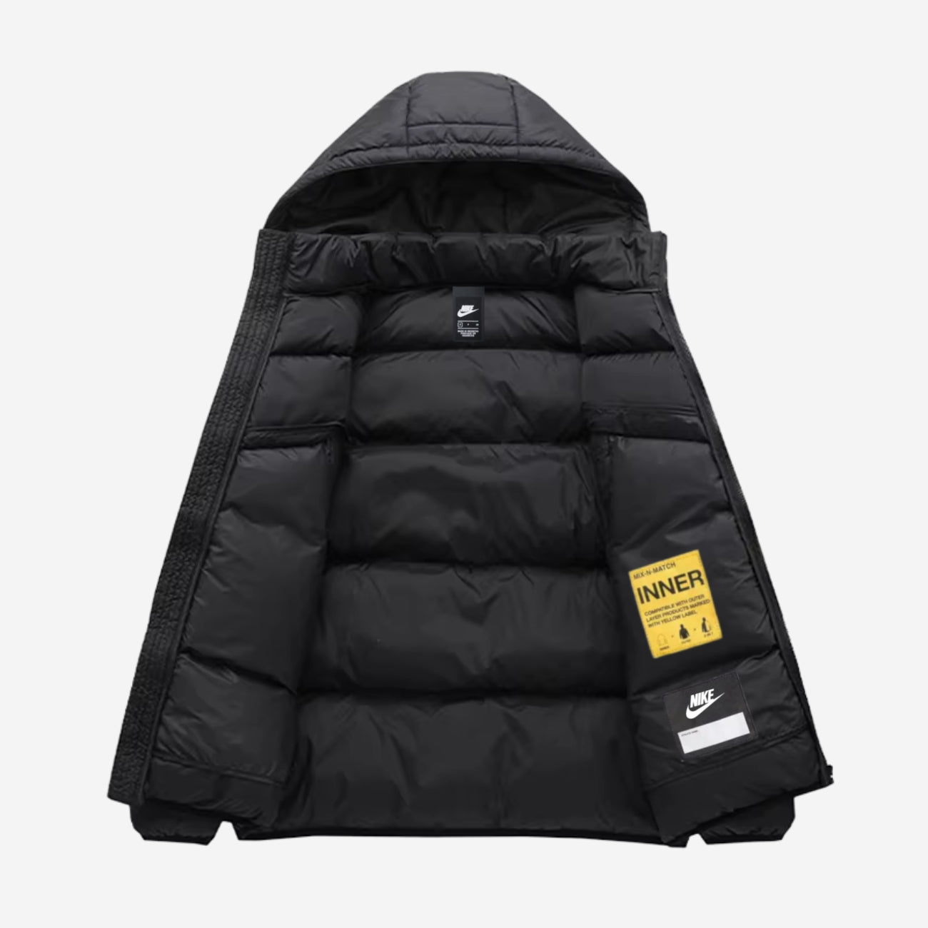 PUFFER JACKET WITH HOOD