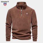 GANT™ Half Zip Cotton Sweatshirt