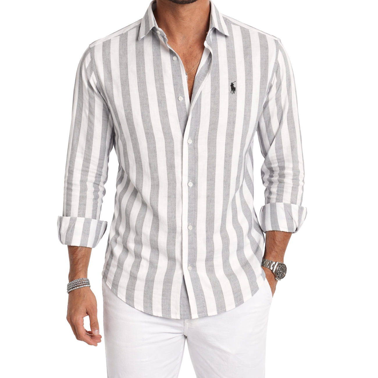 Premium Striped Casual Shirt - CLEARANCE SALE