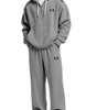Waffle-Knit Performance Hoodie Jogger Set - Clearance Sale