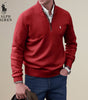 Knitted Half-Zip Sweater || Clearance Sale