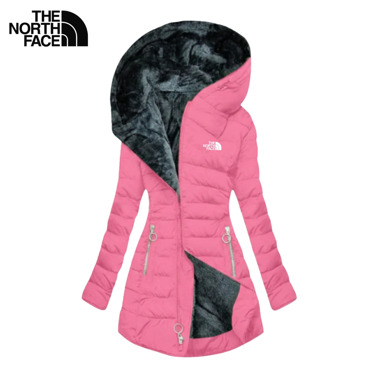Hooded Puffer Coat with Plush Lining || CLEARANCE SALE
