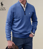 Knitted Half-Zip Sweater || Clearance Sale