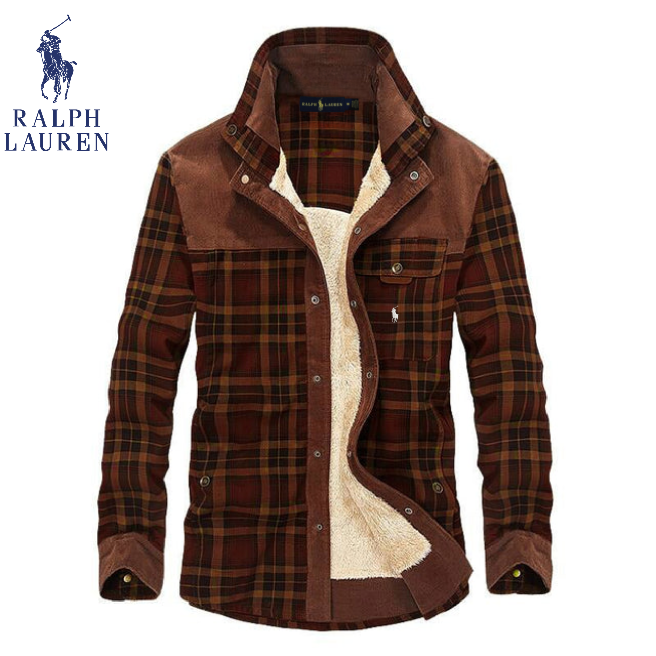 2026 Sherpa-Lined Plaid Field Jacket || Clearance Sale