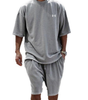 Oversized Tee & Shorts Lounge Set — Clearance Sale