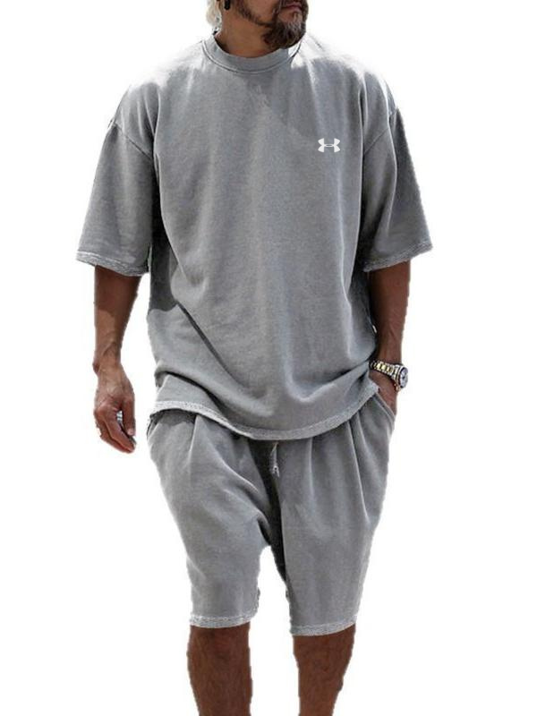 Oversized Tee & Shorts Lounge Set — Clearance Sale