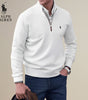 Knitted Half-Zip Sweater || Clearance Sale