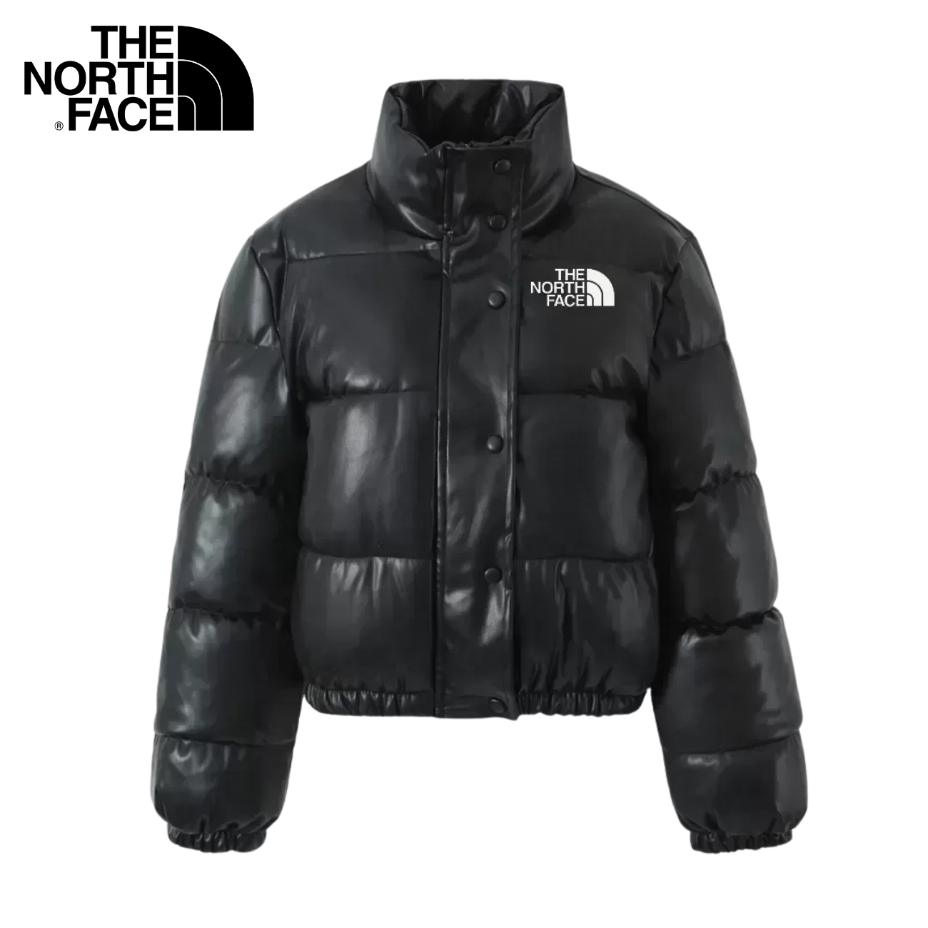 High-Gloss Puffer Jacket || Clearance Sale