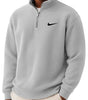 NK Collar Half Zip Sweatshirt