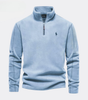 Men’s Classic Quarter-Zip Stand Collar Pullover