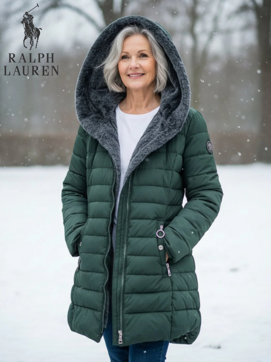 Arctic Elegance Quilted Winter Coat || Clearance Sale
