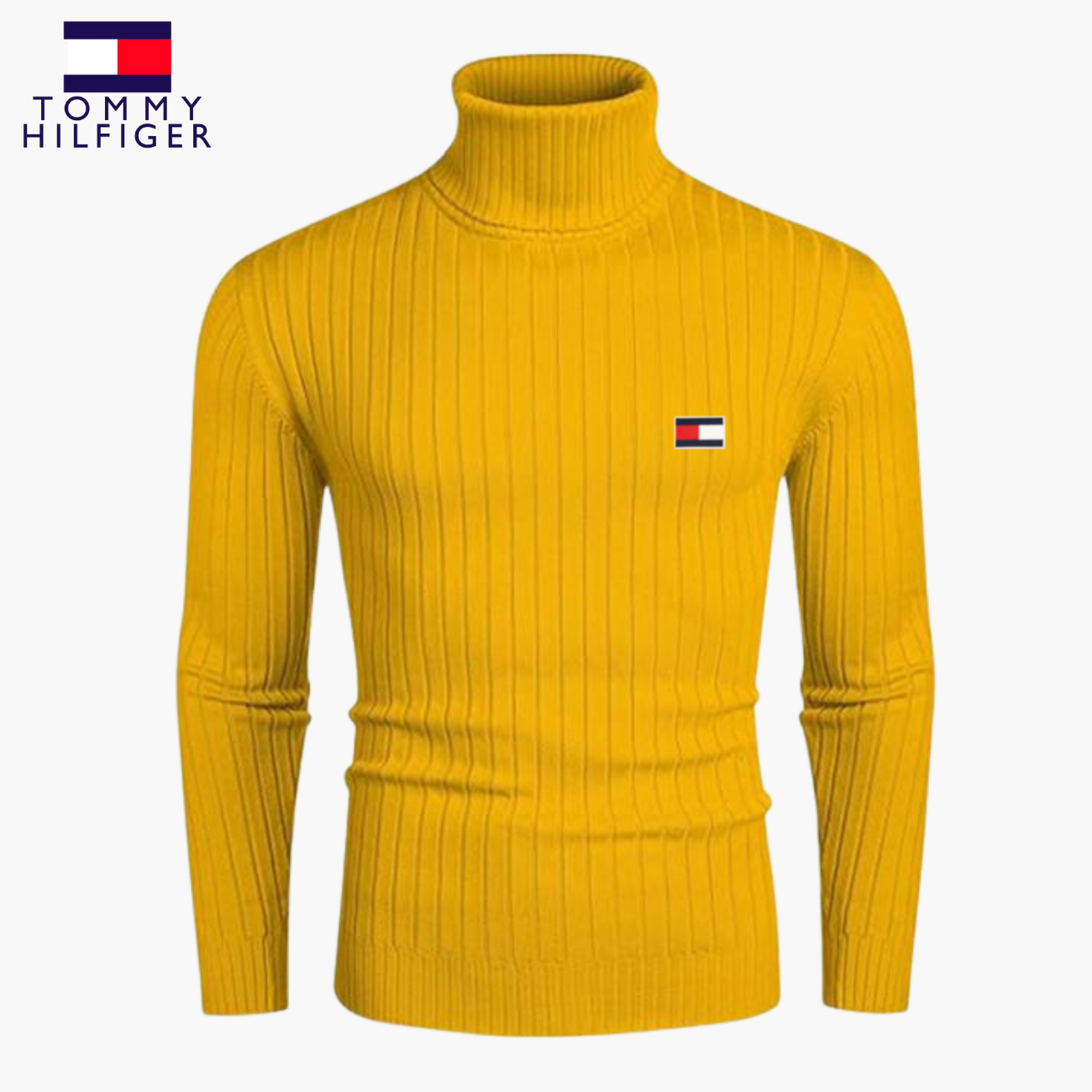 Slim-Fit Knit Turtleneck || Modern Comfort Collection