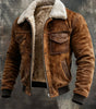 GIANNI™ | SHERPA LEATHER JACKET