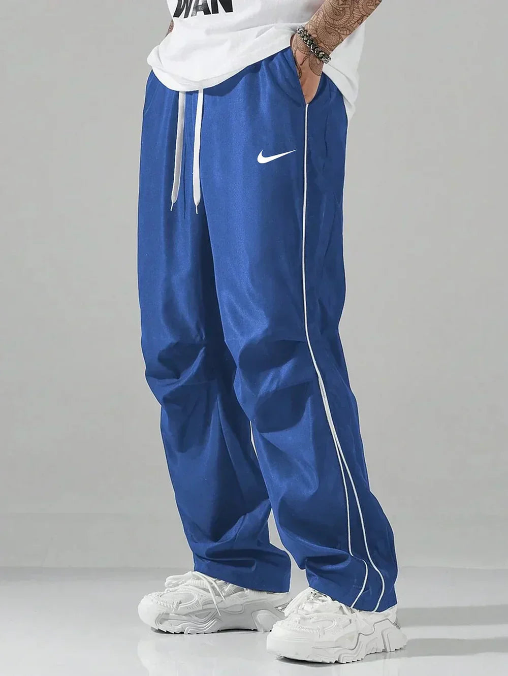 NK - Men's Striped Quick-Drying Workwear Sports Trousers