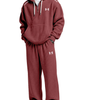 Waffle-Knit Performance Hoodie Jogger Set - Clearance Sale