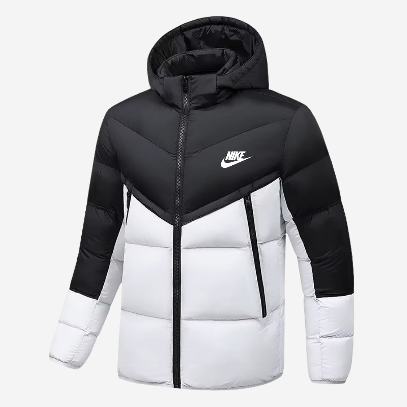 PUFFER JACKET WITH HOOD
