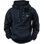 2026 Utility Lace-Up Hoodie - Clearance Sale