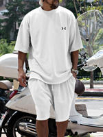 Oversized Tee & Shorts Lounge Set — Clearance Sale