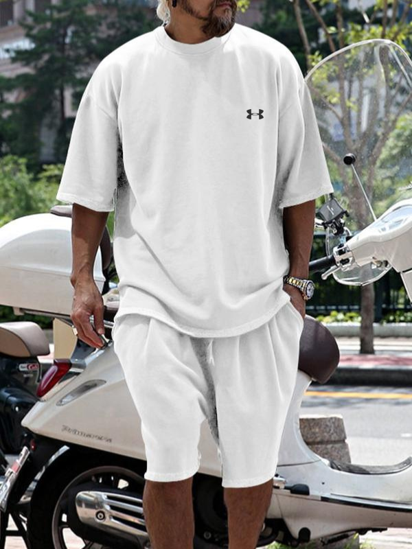 Oversized Tee & Shorts Lounge Set — Clearance Sale